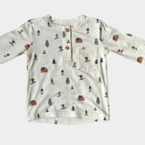 Baby Sprouts Ski Henley